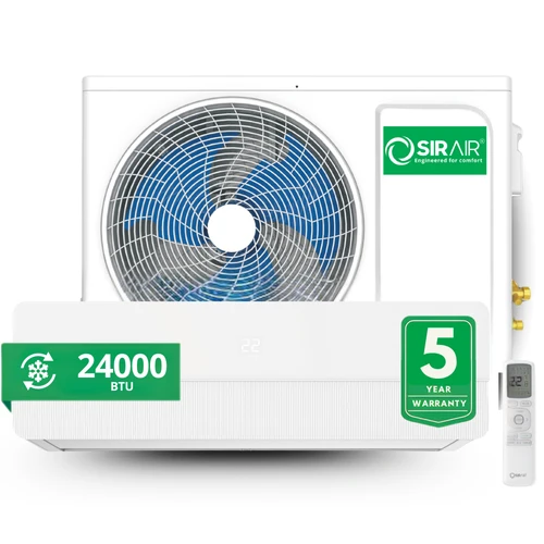 24000 BTU Inverter Midwall Split Aircon + 3m Pipe Kit